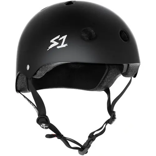 S-One Mega Lifer Helmet Matte Black 1