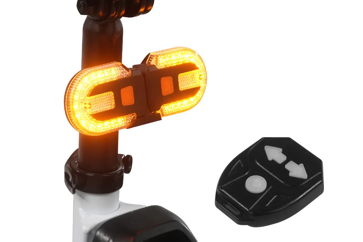 Ebike Tail Light With Turn Signals Wireless Remote Control 1