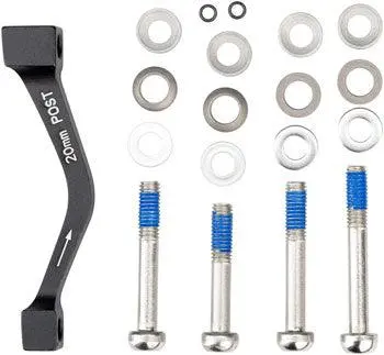 Sram/ Avid 20Mm Post-Mount Disc Caliper To Post Mount Frame/Fork Adaptor With Stainless Bolts Kits For Regular And Cps Calipers 1