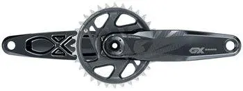 Sram Gx Eagle Fat Bike Crankset - 175Mm, 12-Speed, 30T, Direct Mount, Dub Spindle Interface, For 190Mm Rear Spacing, Lunar 1