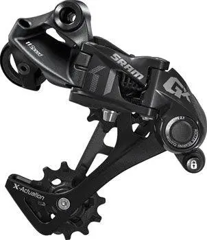 Sram Gx Rear Derailleur - 11 Speed, Long Cage, Black, 1X, With Clutch 1