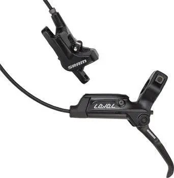 Sram Level Disc Brake And Lever - Front, Hydraulic, Post Mount, Black, A1 1