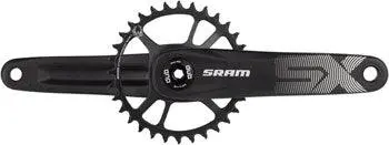 Sram Sx Eagle Boost Crankset - 175Mm, 12-Speed, 32T, Direct Mount, Dub Spindle Interface, Black, A1 1