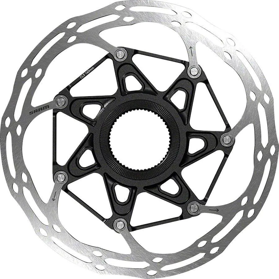 Sram/Avid Centerlinex Center-Lock 140Mm Rotor, No Lockring: Black 1