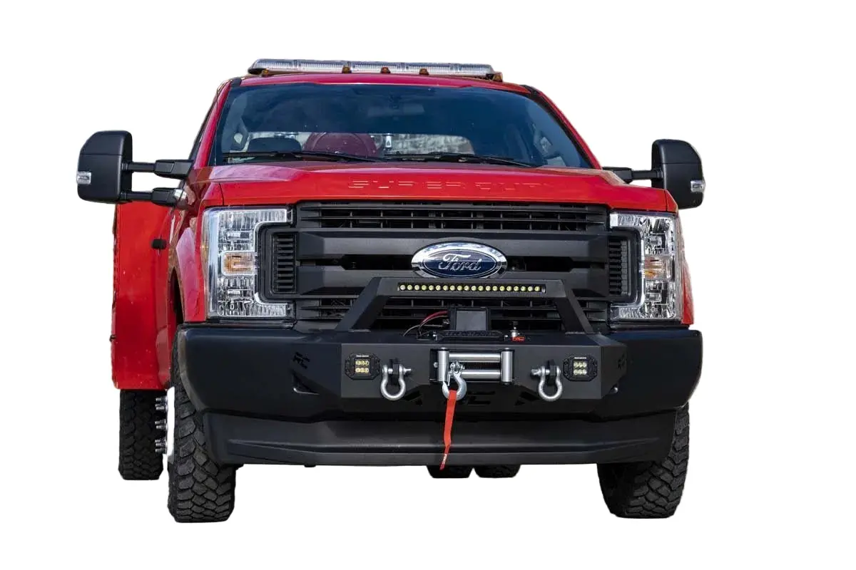 Rough Country Exo Winch Mount Kit For 2017-2020 Super Duty F-250 / F-350 1