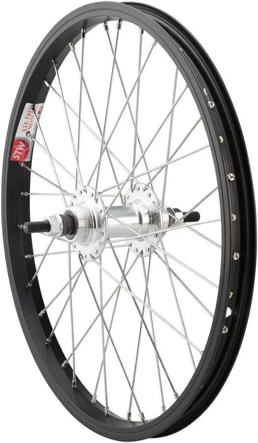 Sta-Tru 18" Bmx Rear Wheel: Single Wall, Rim Brake, Clincher, 3/8"X110mm 1