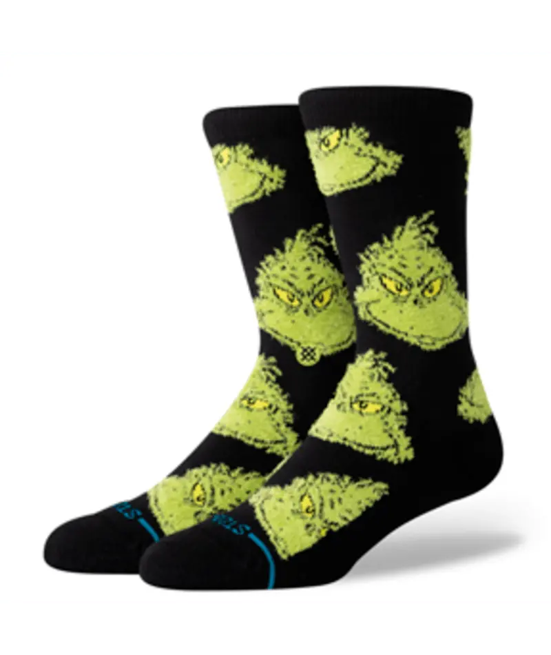 Stance Mean One Sock - Black 1