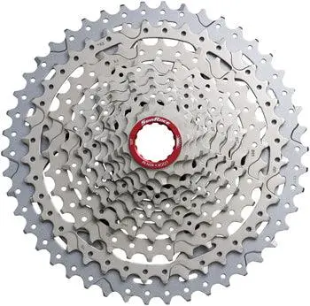 Sunrace Csmx9x Cassette - 11-Speed, 10-46T, Metallic Silver, For Xd Driver Body 1