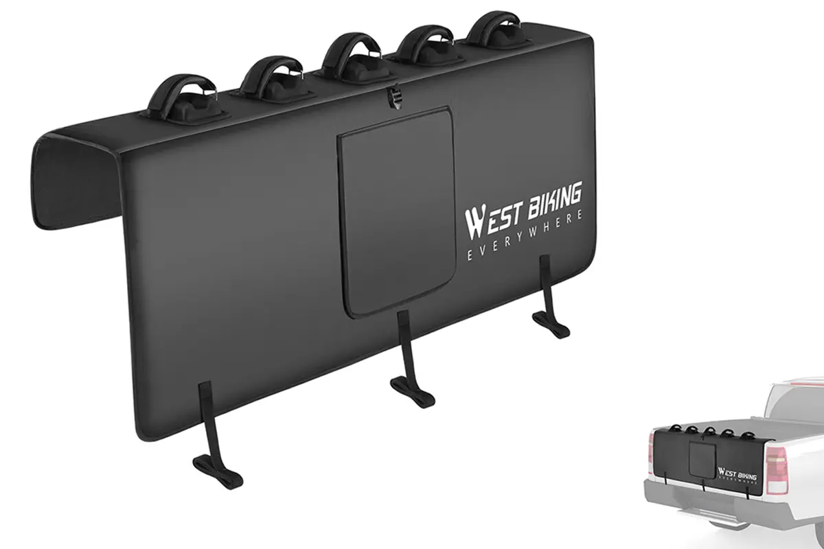 Westbiking Tailgate Ebike Pads For Pickup Truck Tailgate 1