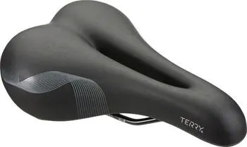 Terry Cite Y Gel Saddle - Chromoly, Black, Men's 1