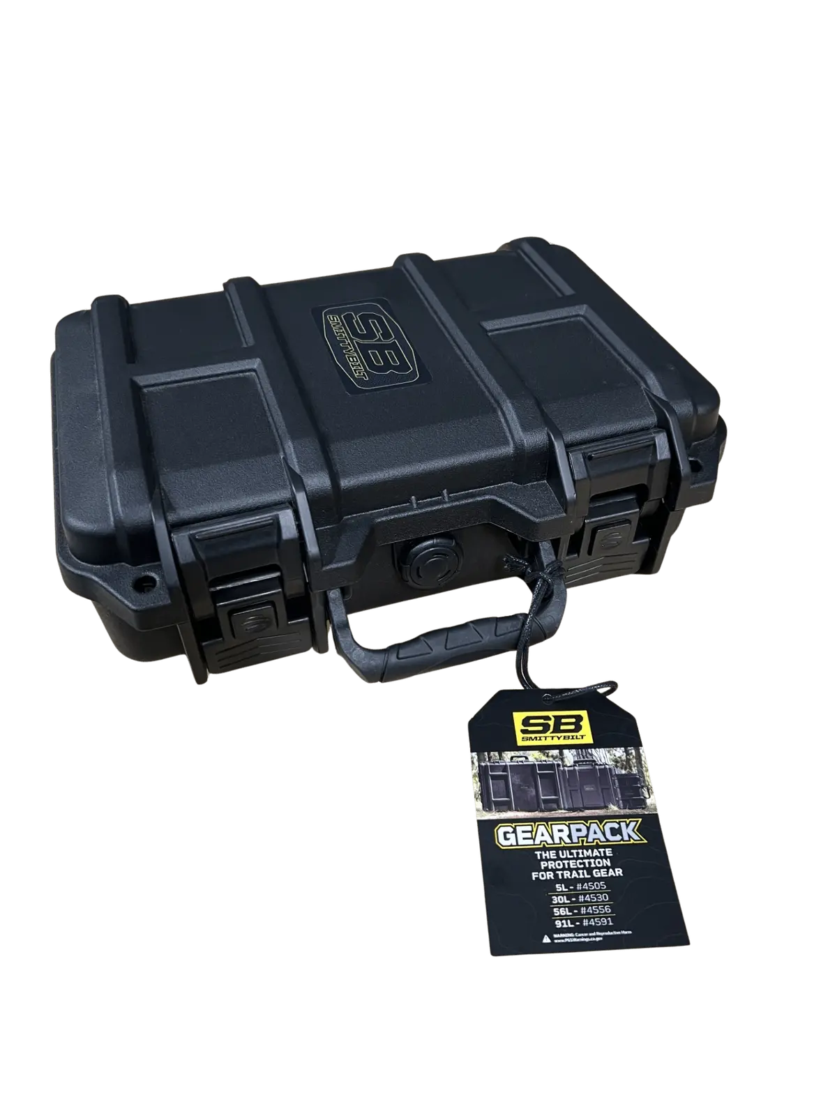 Smittybilt Weatherproof Gear Pack Storage Hard Case 5 Liter Small- Recon Recovery 1