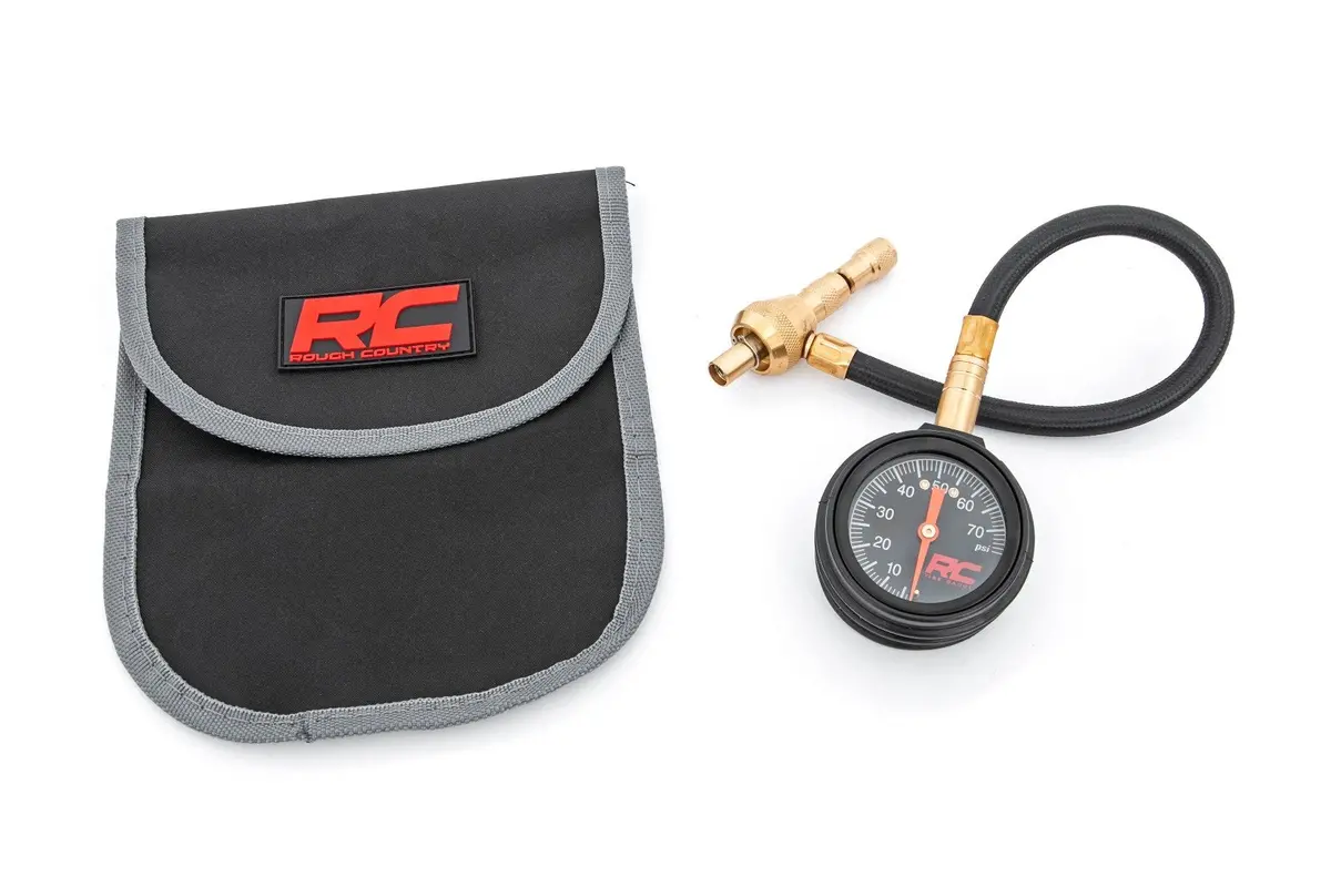 Rough Country 99016 Tire Deflator - With Tire Pressure Gauge, Sold Individually 1