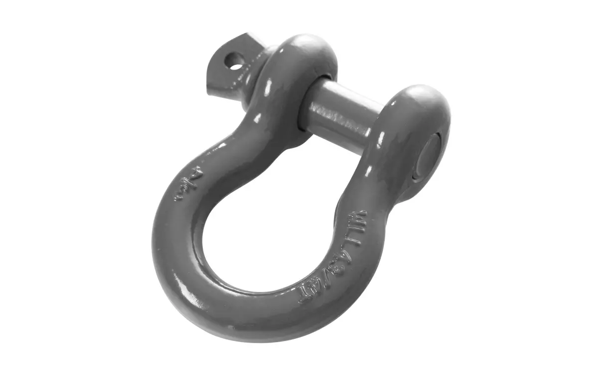 Overland Vehicle Systems Gray D-Ring - 4.75 Ton Load Rating - Sold Individually 1