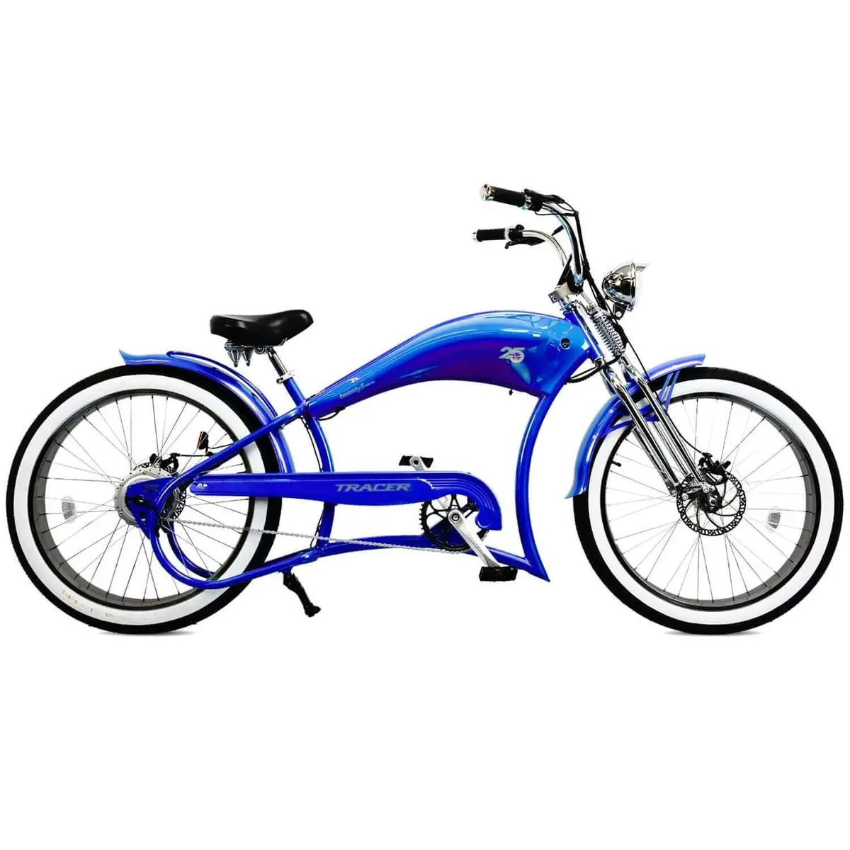 Tracer Twenty5 DS Dual-Springer Chopper-Style E-Bike
