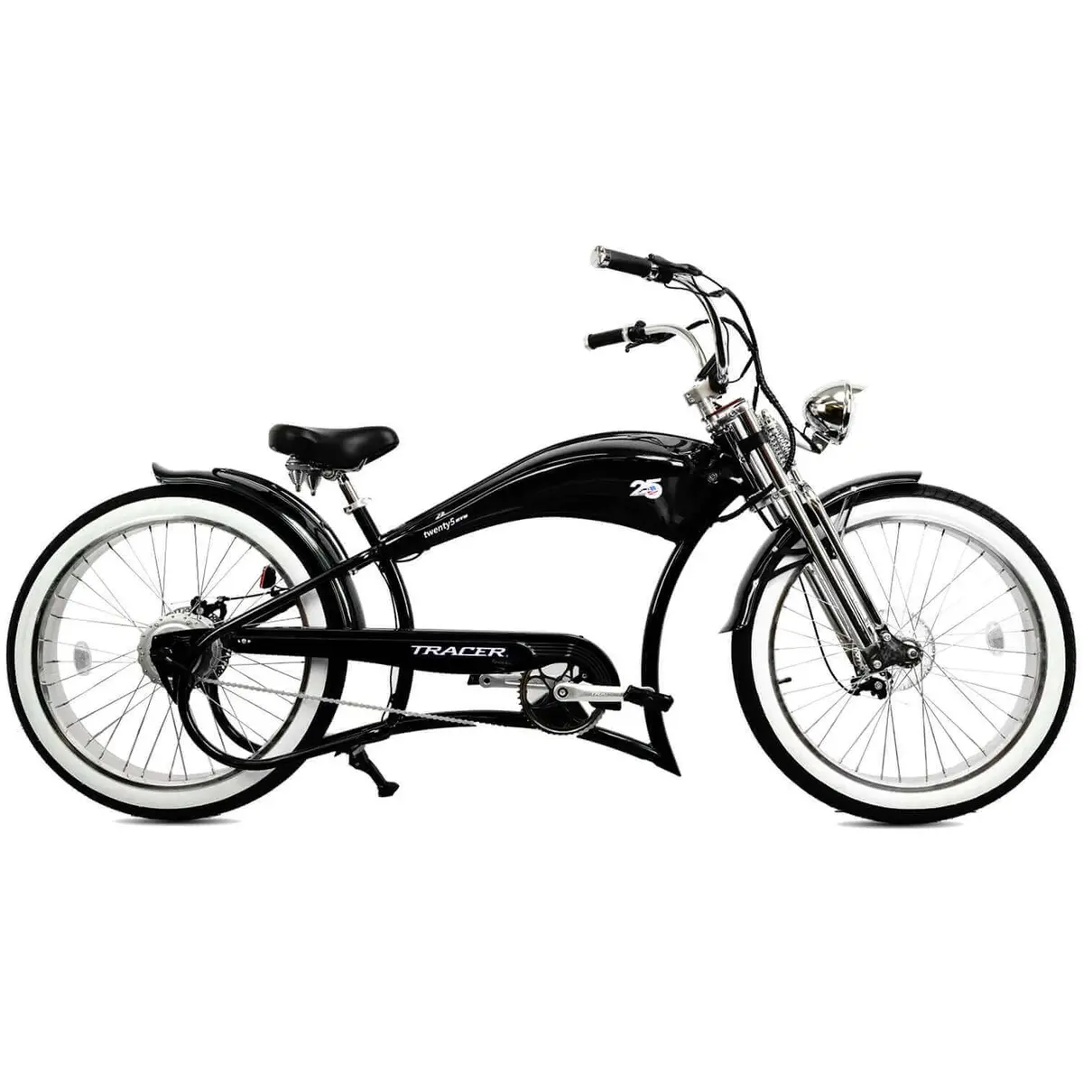 Tracer Twenty5 GTS Stylish Electric Cruiser Bike
