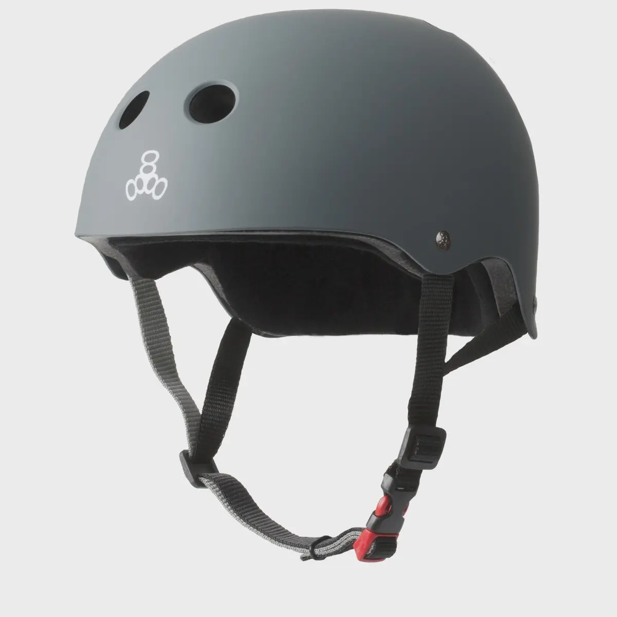 Triple 8 Certified Sweatsaver Helmet - Carbon Matte 1