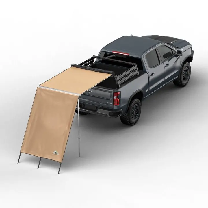Tuff Stuff Overland Add-On Awning Shade Wall, 4.5' X 6' - Recon Recovery 1