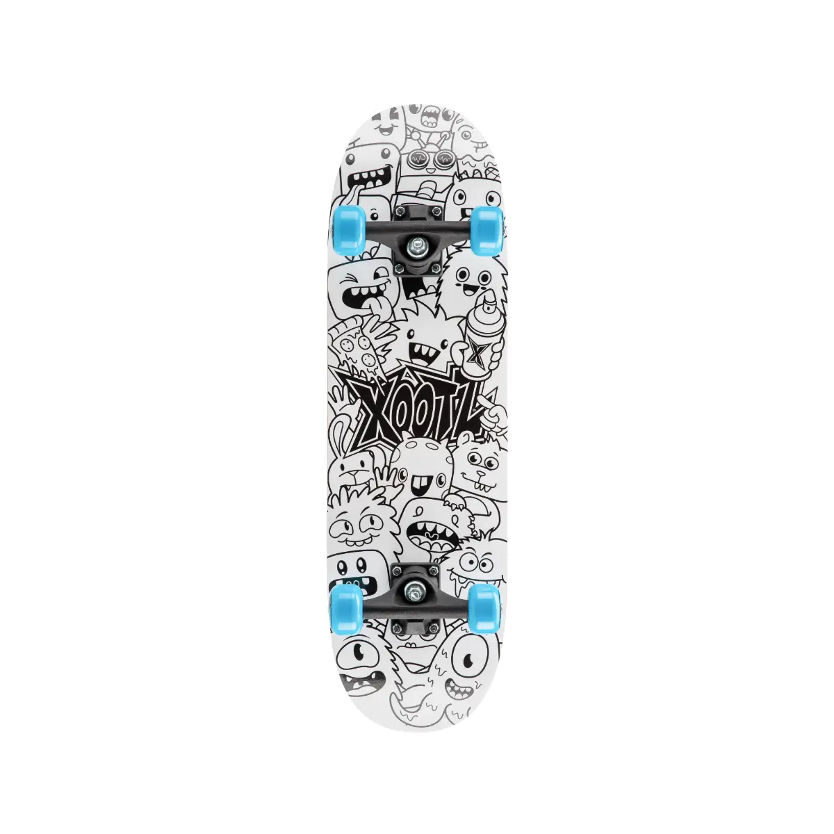 Sketch Ya Deck - 28" Colour In Skateboard 1