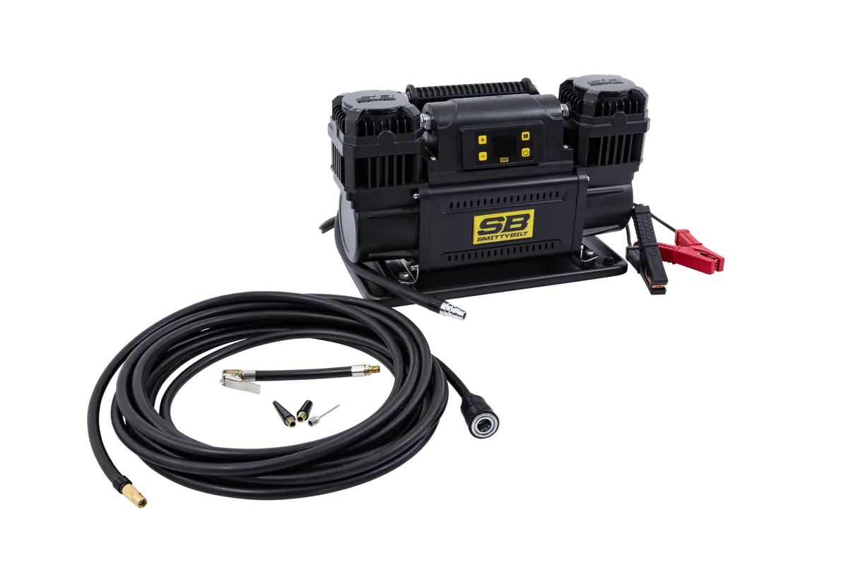 Smittybilt 10.6 Cfm Digital Portable Dual Piston Air Compressor - Recon Recovery 1
