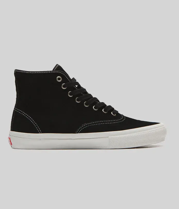 Vans Skate Authentic High Shoe - Black Suede 1