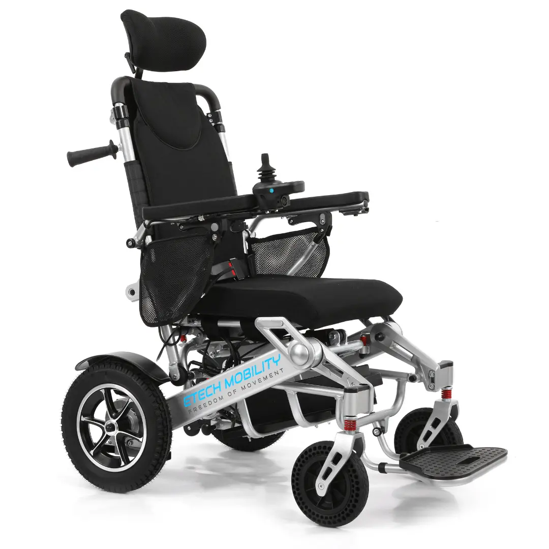 Wide Seat Reclinable Automatic Folding Powerchair Freedom Elite Afmr 9