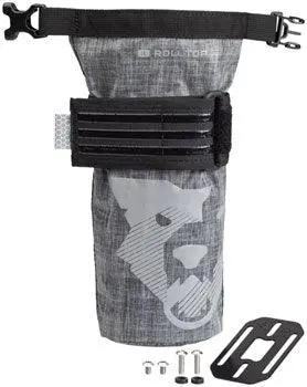 Wolf Tooth B-Rad Teklite Roll-Top Bag And Mounting Plate - 1L, Black 1