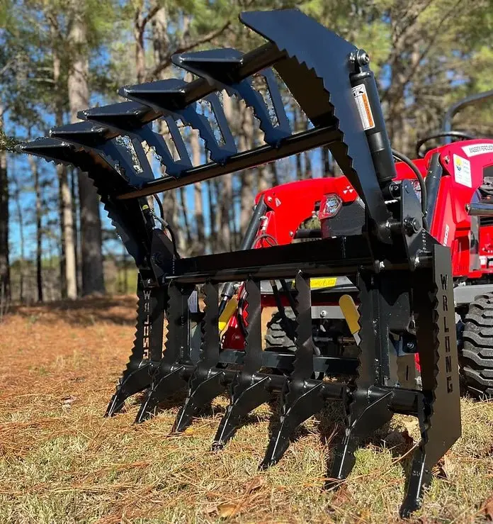 Wr Long Inc: Root Rake Brush Grapple 3 1