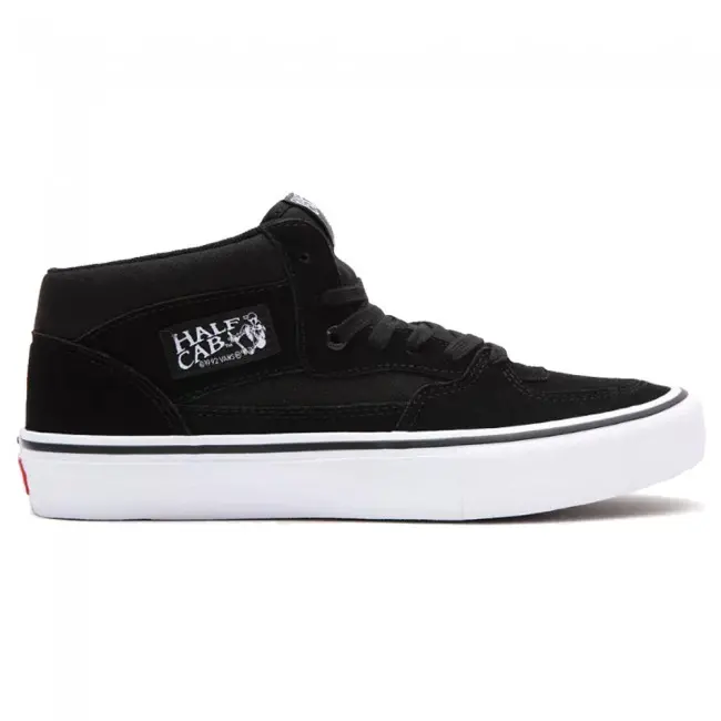 Vans Skate Half Cab Shoe - Black/White 1