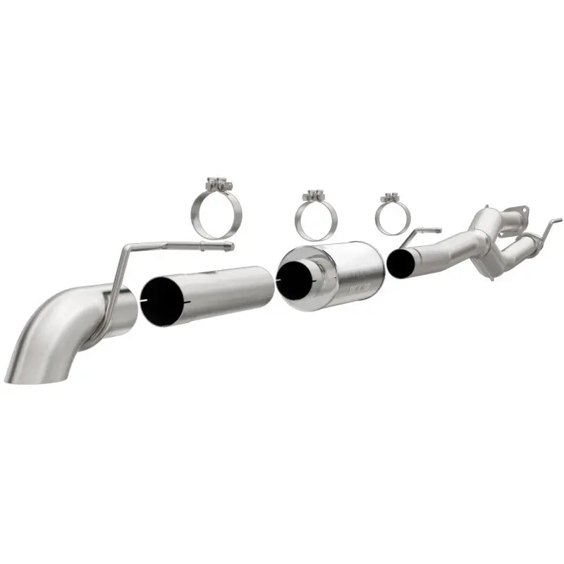 Magnaflow Off-Road Pro Series Cat-Back Exhaust For 2011–2016 Ford F-250 With 6.2L Engine – 3.5-Inch Single Exit, Powerflow Design 1