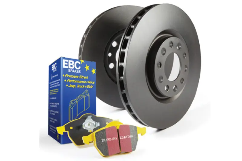 Ebc Yellowstuff Performance Brake Pad & Rk Rotor Kit For Nissan S13 Silvia/Skyline 1