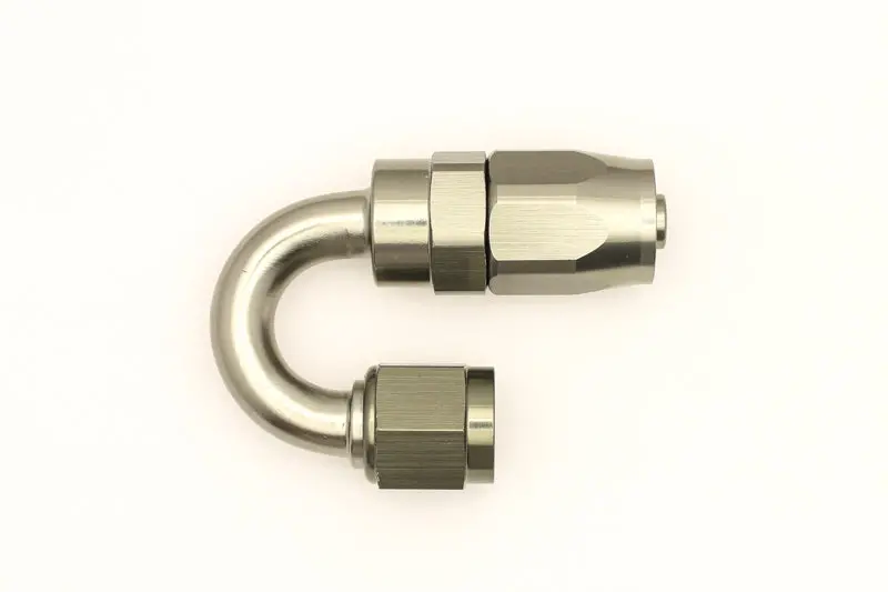 Deatschwerks 6An Female Swivel Hose End – 180° Cpe Fitting For Fuel & Oil Lines 1