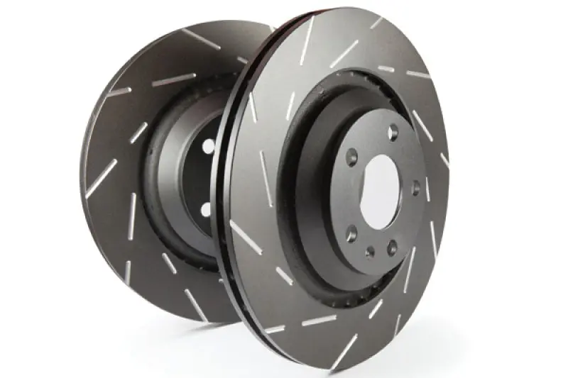 Ebc Usr Slotted Front Brake Rotors — 1995–1997 Mercedes-Benz C36 Amg (W202), 3.6L V6 1