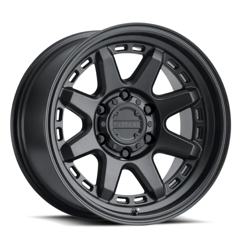 Raceline 947B Scout Satin Black Alloy Wheel – 18×9", 5×139.7Mm, -12Mm Offset, 106.5Mm Bore 1