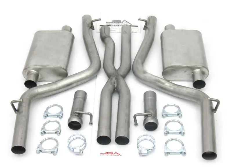 Jba 5.7L Hemi Dual Rear-Exit Cat-Back Exhaust System For 2008–2014 Dodge Challenger 1
