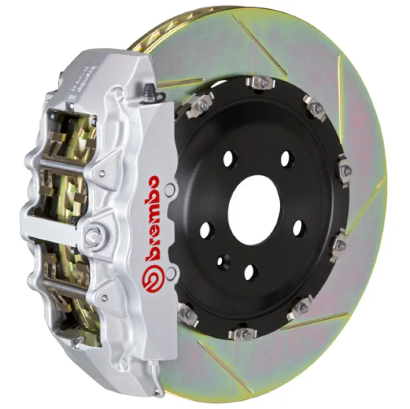Brembo Gt Big Brake Kit – Front, 8-Piston Calipers & Slotted Rotors For 2000–2006 Bmw X5 E53 1