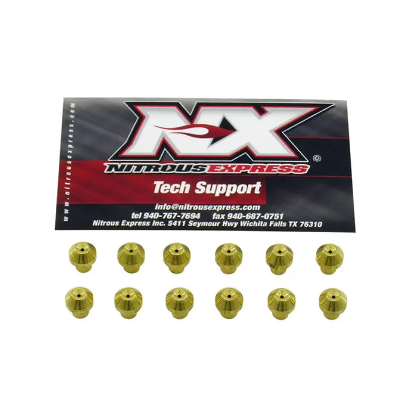 Nitrous Express 6-Cylinder Gasoline Jet Kit For 150–375 Hp Applications 1