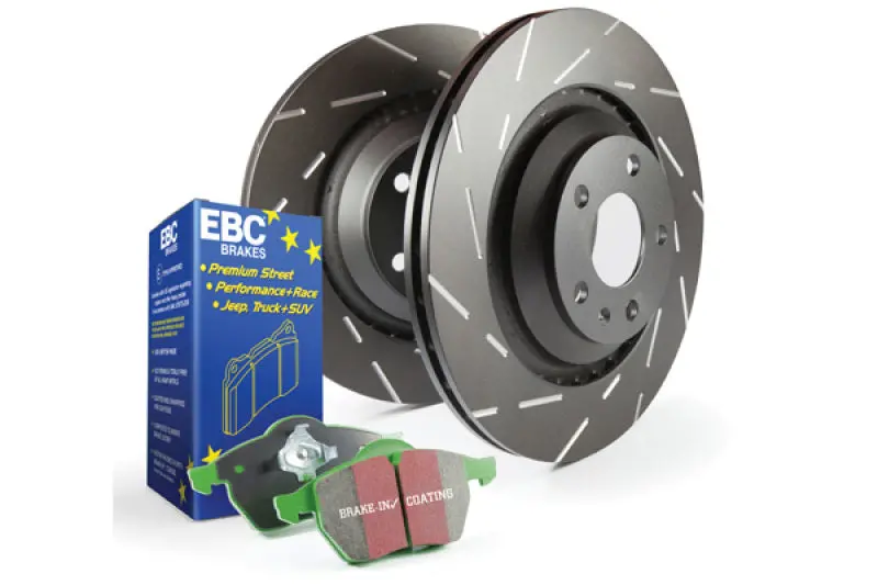 Ebc Greenstuff Street-Optimized Brake Pad And Usr Rotor Kit (S2 Series) 1
