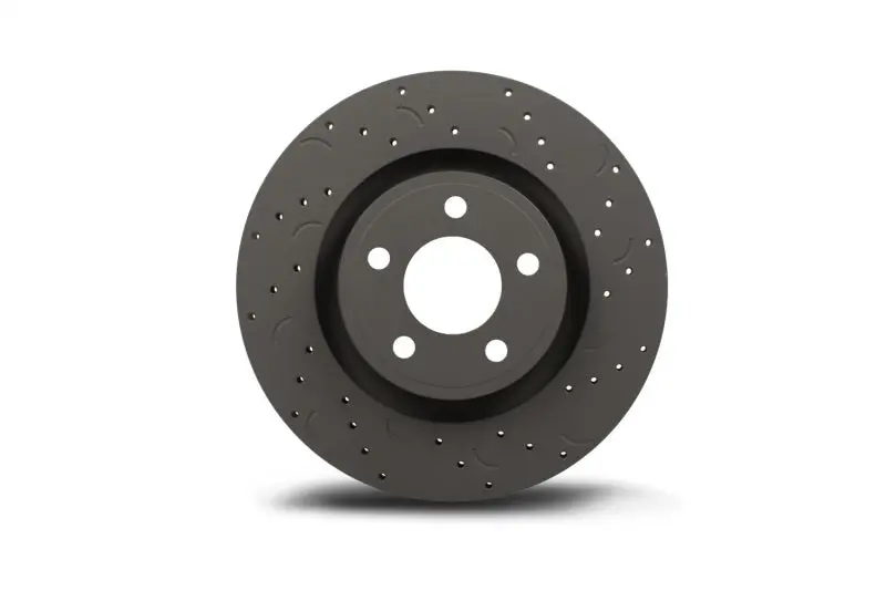 Hawk Talon High-Performance Brake Rotors – Drilled & Slotted Design 1