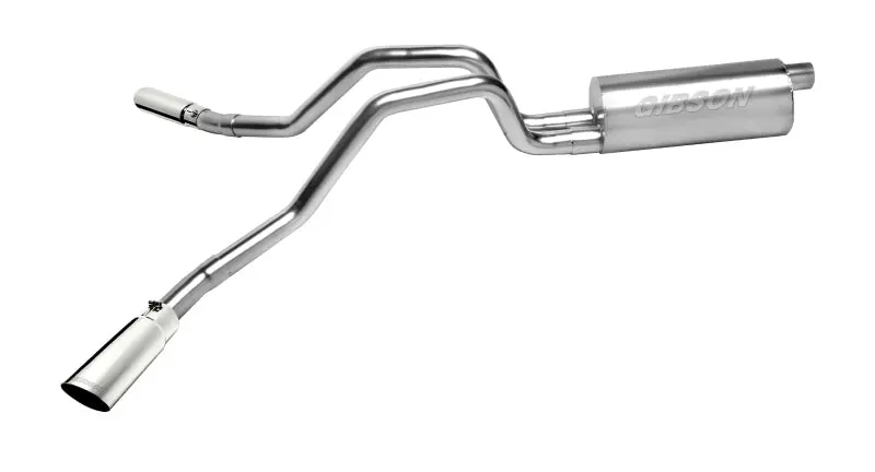 Gibson Cat-Back Exhaust System – Aluminized Dual-Pipe, Fits 2002–2005 Chevy Avalanche 1500 5.3L 1