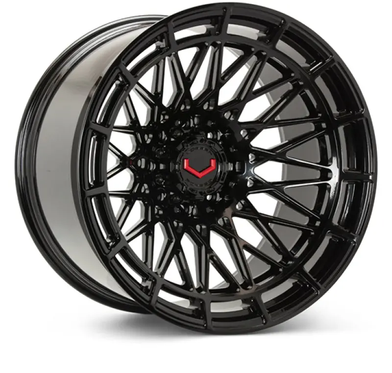 Vossen Lcx-03 Gloss Black Forged Wheel – 24X14", 6X135Mm, Et44 Offset, Mega-Deep Lip 1
