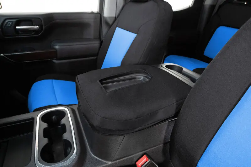 Covercraft Endura Precisionfit Seat Covers For 2019–2024 Subaru Forester – Front Row, Blue/Black 1