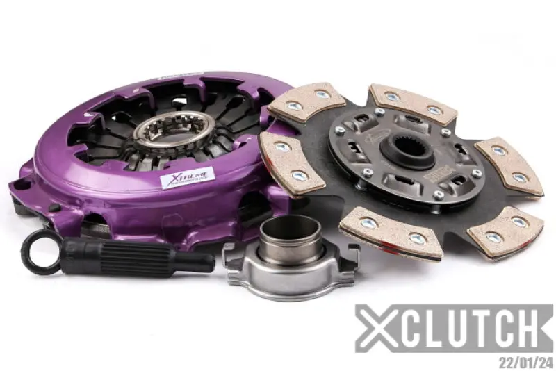 Xclutch Stage 2R High-Duty Sprung Ceramic Clutch Kit For 1997 Mitsubishi Lancer Evolution Iv 2.0L 1