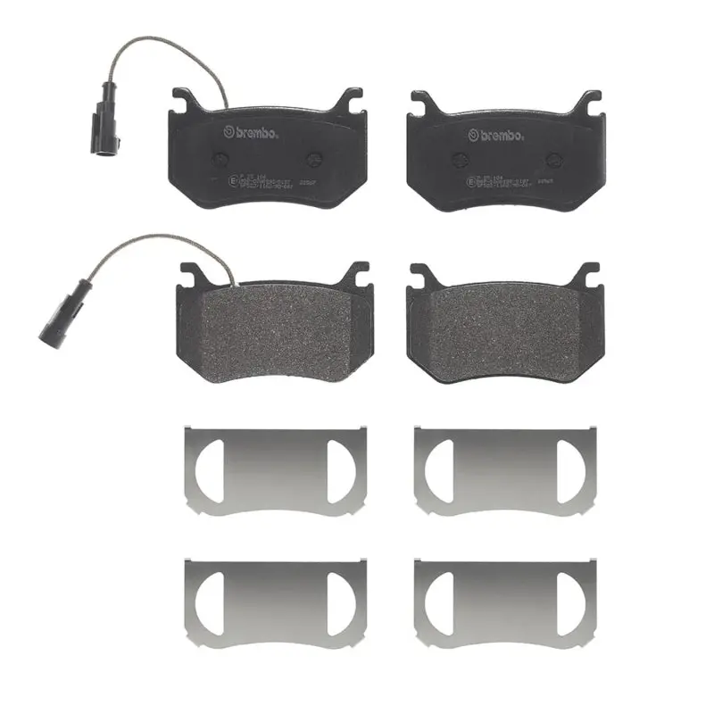 Brembo Rear Low-Metallic Brake Pads – For 2018–2020 Alfa Romeo Giulia & Stelvio 1