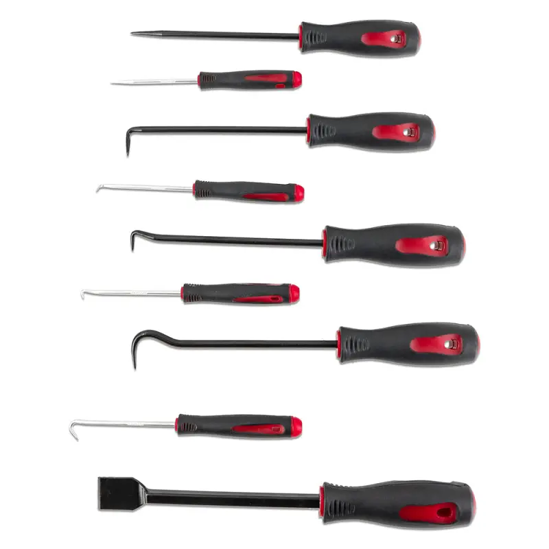 Mishimoto 9-Piece Automotive Scraper, Hook, And Pick Tool Set 1