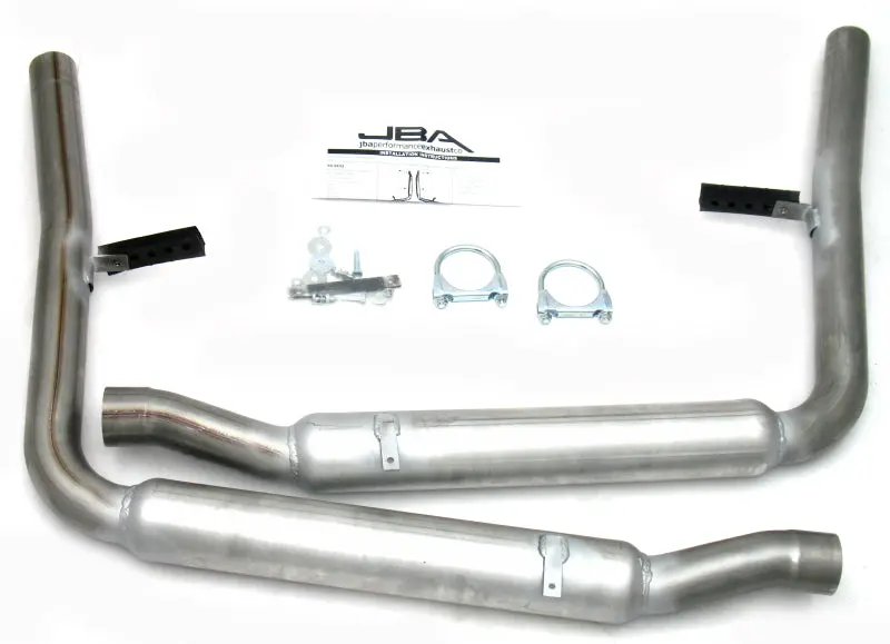 Jba Gt350R-Style Dual-Side Header-Back Exhaust System For 1965–1970 Ford Mustang (260–428Ci, 409Ss) 1