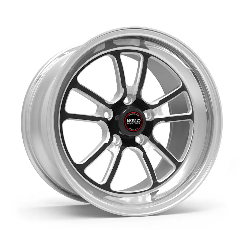 Weld S70 Rt-S Forged Wheel – 17X8", 5X114.3Mm, 5.3" Backspace, Black Center/Polished Shell 1
