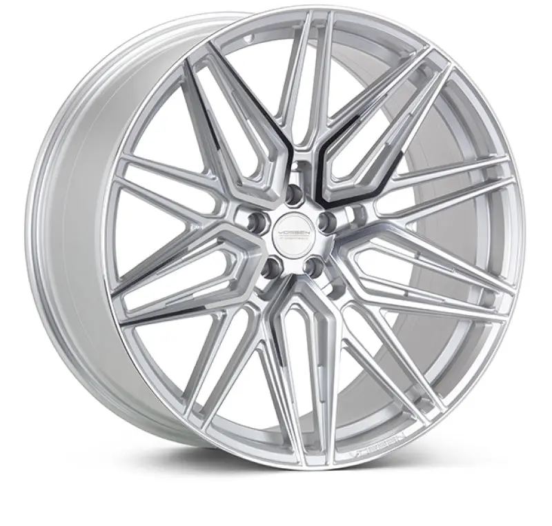 Vossen Hf-7 Forged Alloy Wheel – 21X9.5, 5X130, Et53, Flat Face, Silver Polished 1