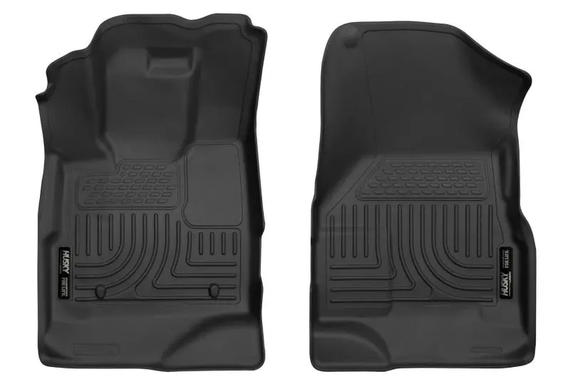 Husky Liners X-Act Contour Front Floor Liners — Black, Fit For 2010–2017 Gm Equinox & Terrain 1