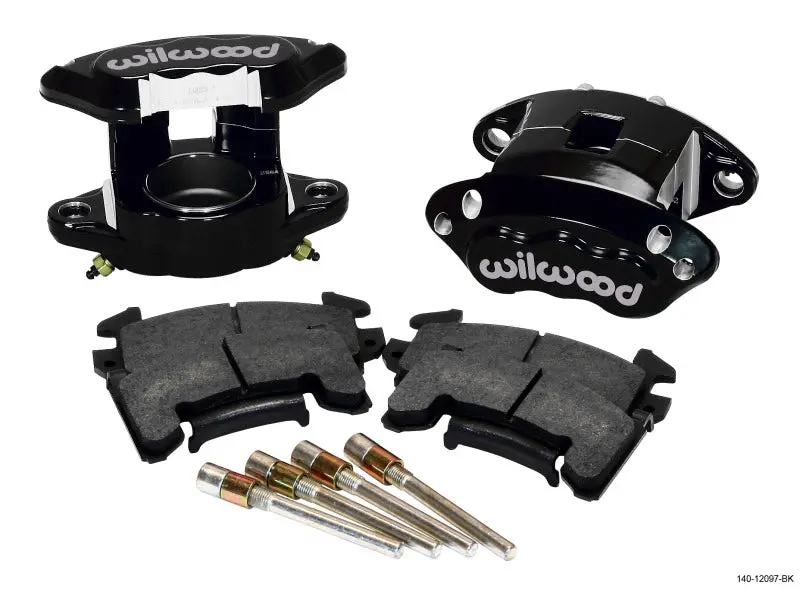 Wilwood D154 Black Front Caliper Kit – 2.5" Piston, Designed For 1.04" Rotor Thickness 1