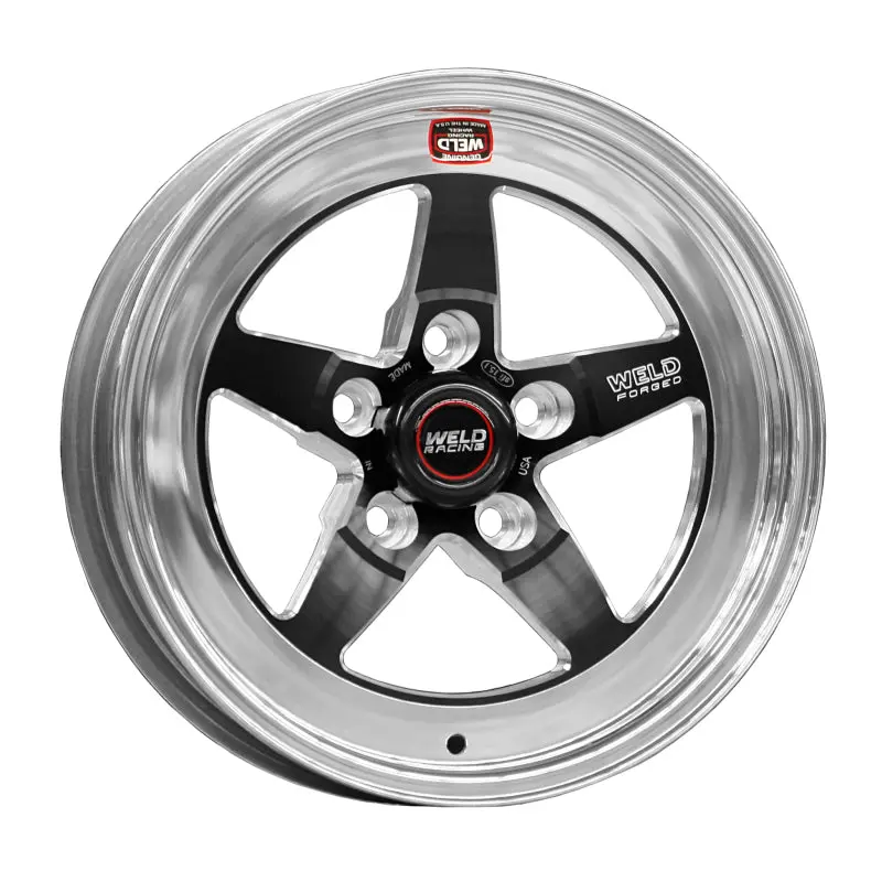 Weld S71 Black Aluminum Wheel – 15×9", 5×4.75 Bolt Pattern, 7.5" Backspace (Low Pad, Non-Beadlock) 1